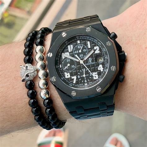 audemars piguet black themes 2014|Audemars Piguet Royal Oak Offshore Themes Black in .